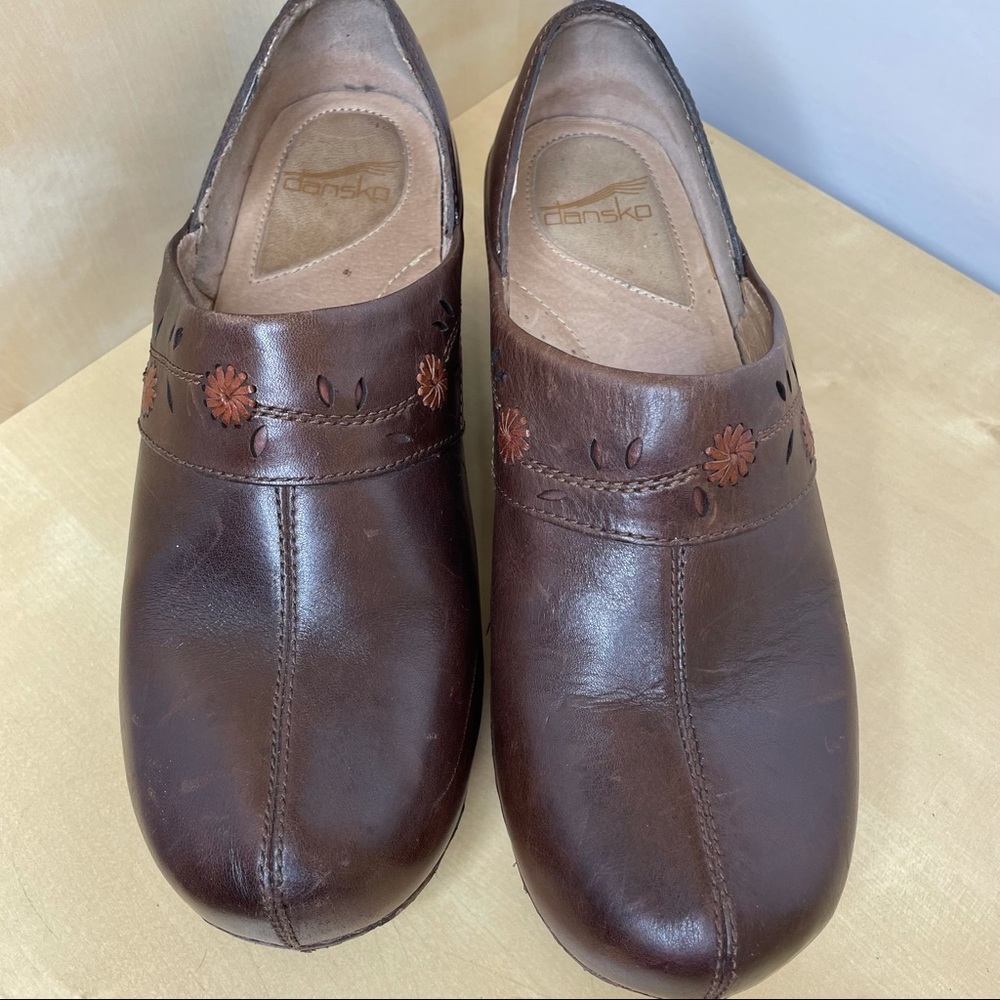 Dansko Black Hailey Clogs Style Size 40EU  US 10